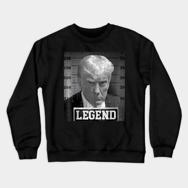 Free Donald Trump Shot Republican President Maga 2024 Crewneck Sweatshirt by lam-san-dan